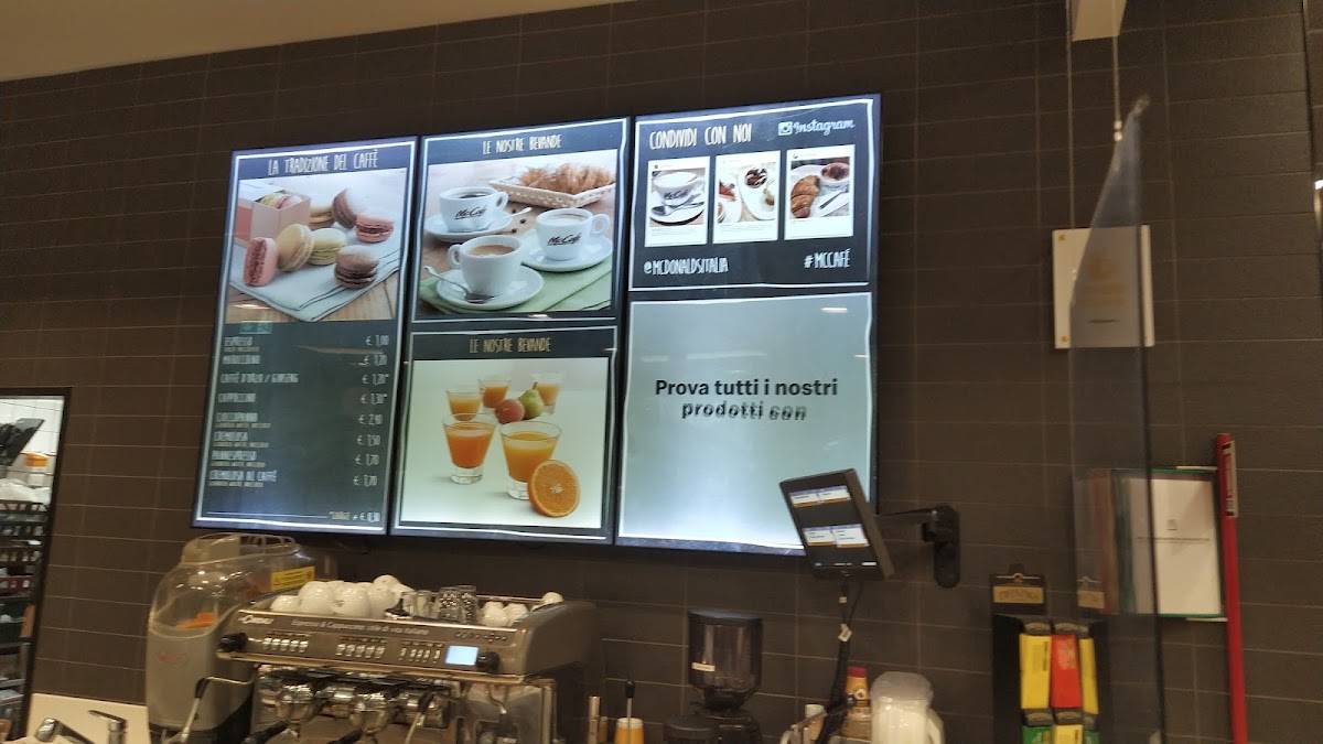 Menu di McDonald's Belpasso 