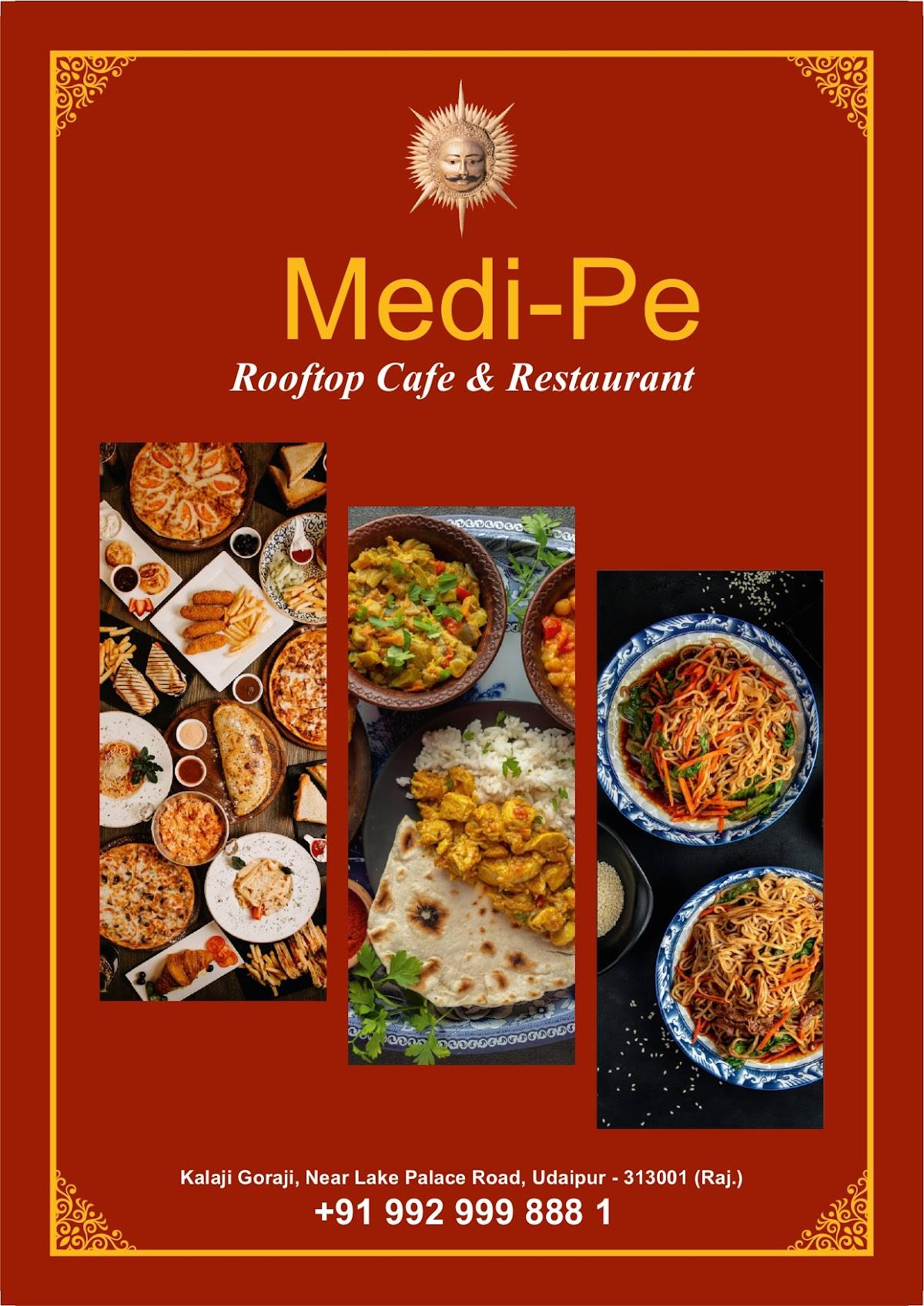 Medi Pe Cafe & Restaurant menu