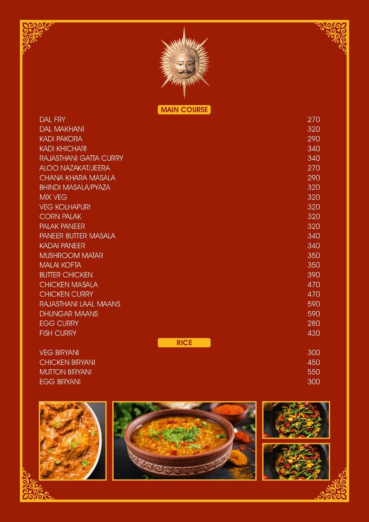 Medi Pe Cafe & Restaurant menu