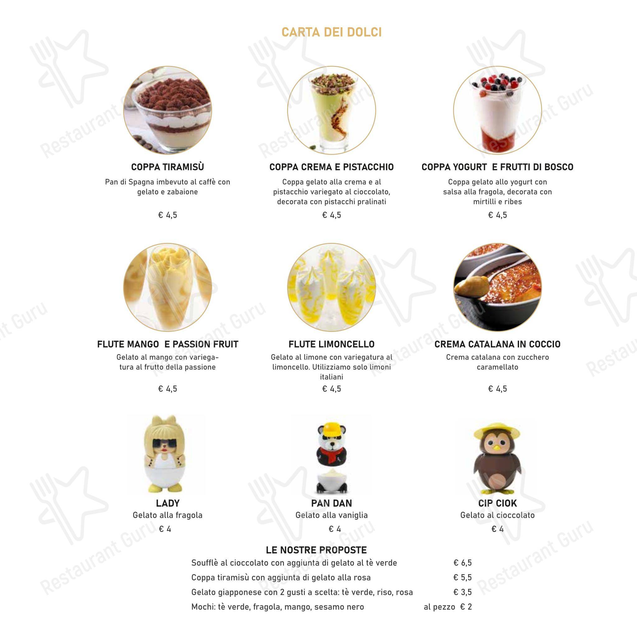 Mikaku sushi in Rimini - Menu