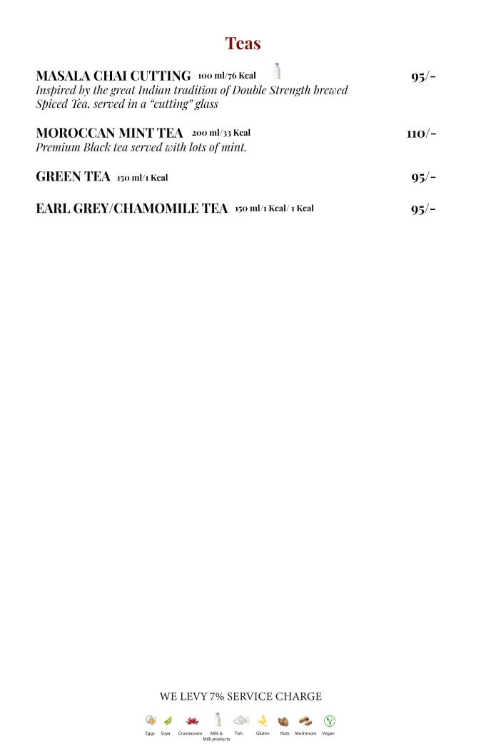 Mocha Cafe & Bar menu