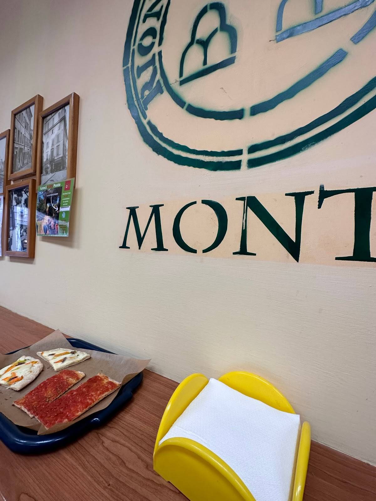 Menu de Panificio Monti