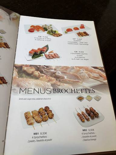Menu de ITOUYA