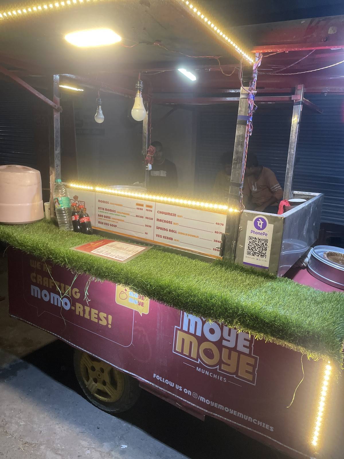Moye Moye Munchies menu