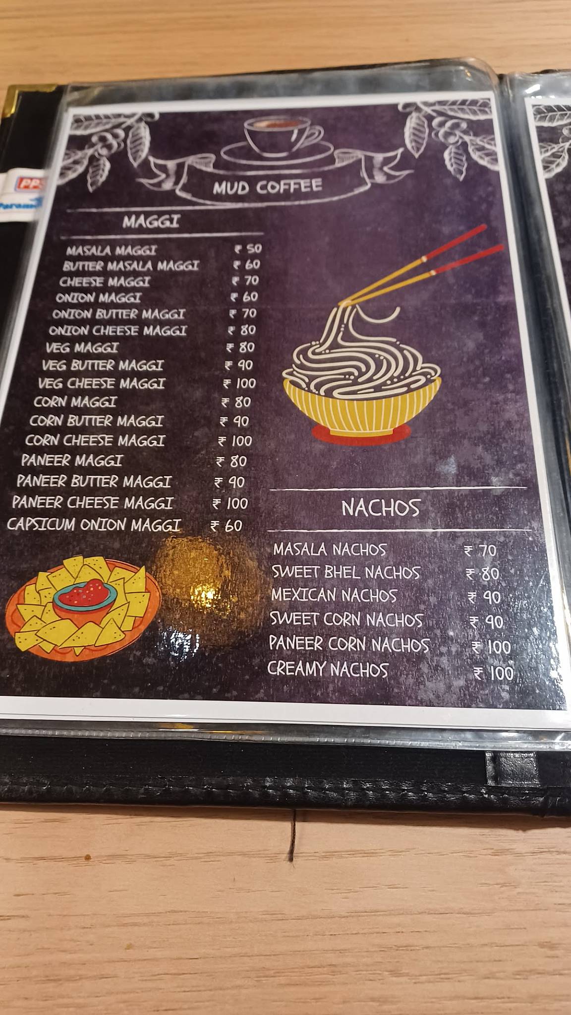 Mud Coffee (Jaganmohan Palace) menu