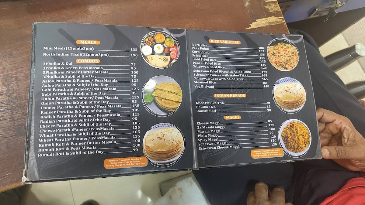 Munch menu