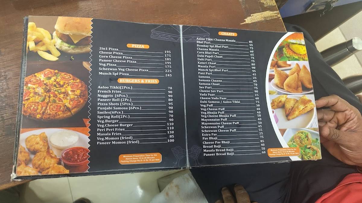 Munch menu