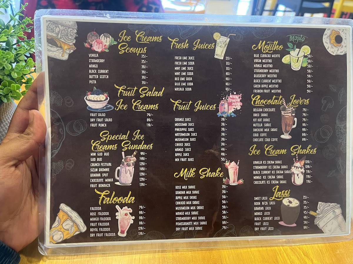 My Bite menu