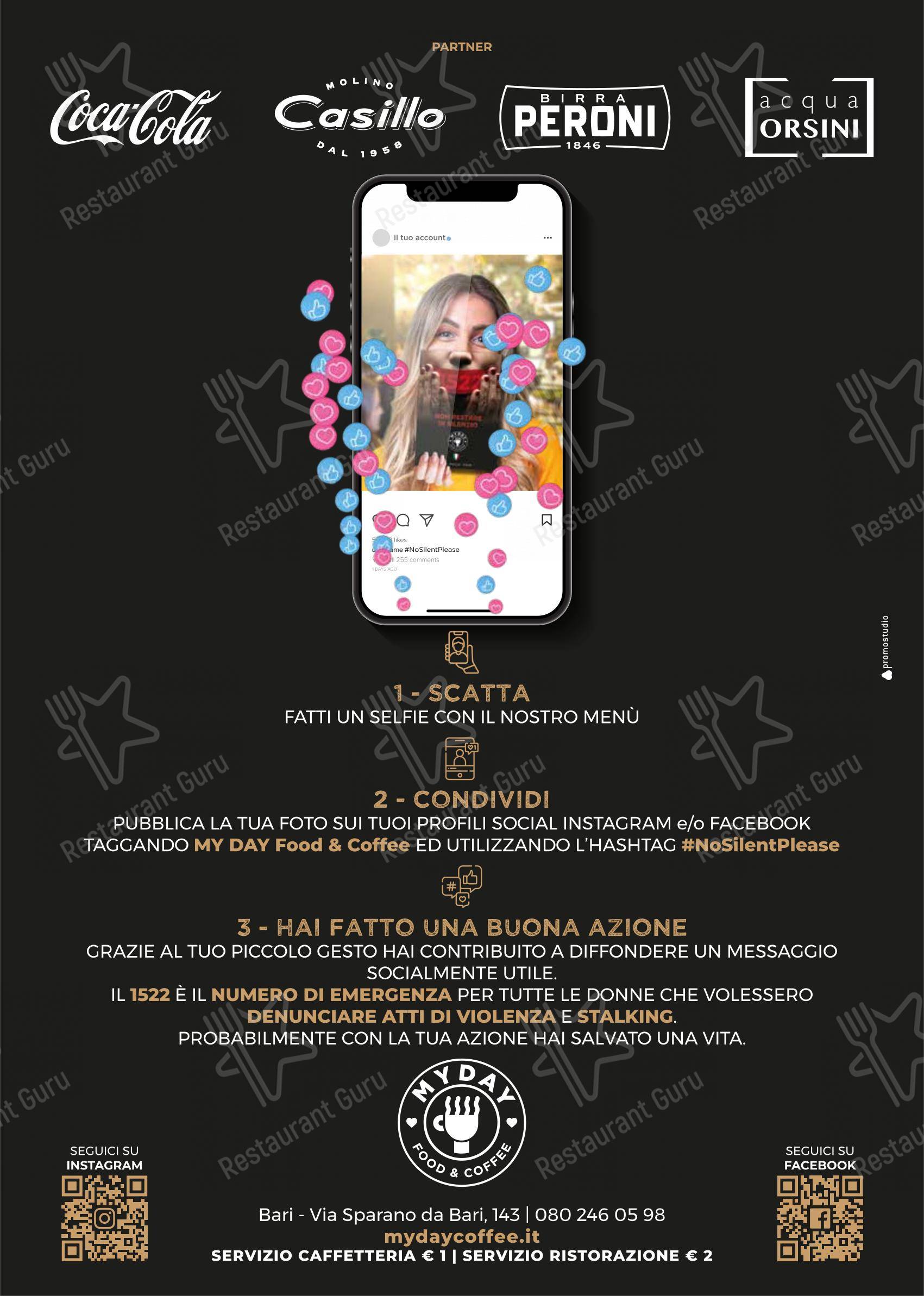 Menu di My Day - Menu