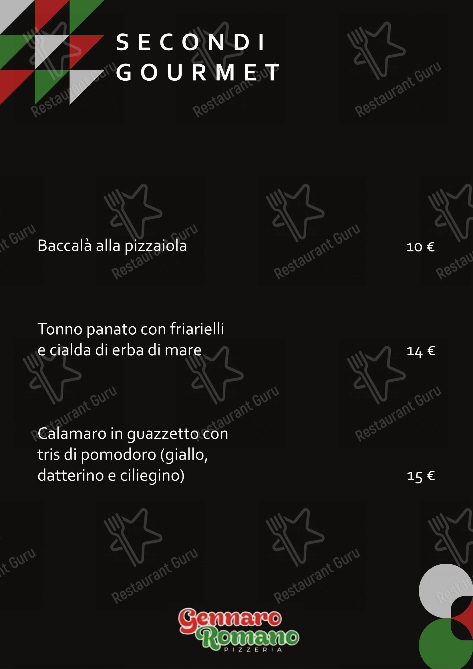 Napule 'e Notte in Pollena Trocchia - 菜单