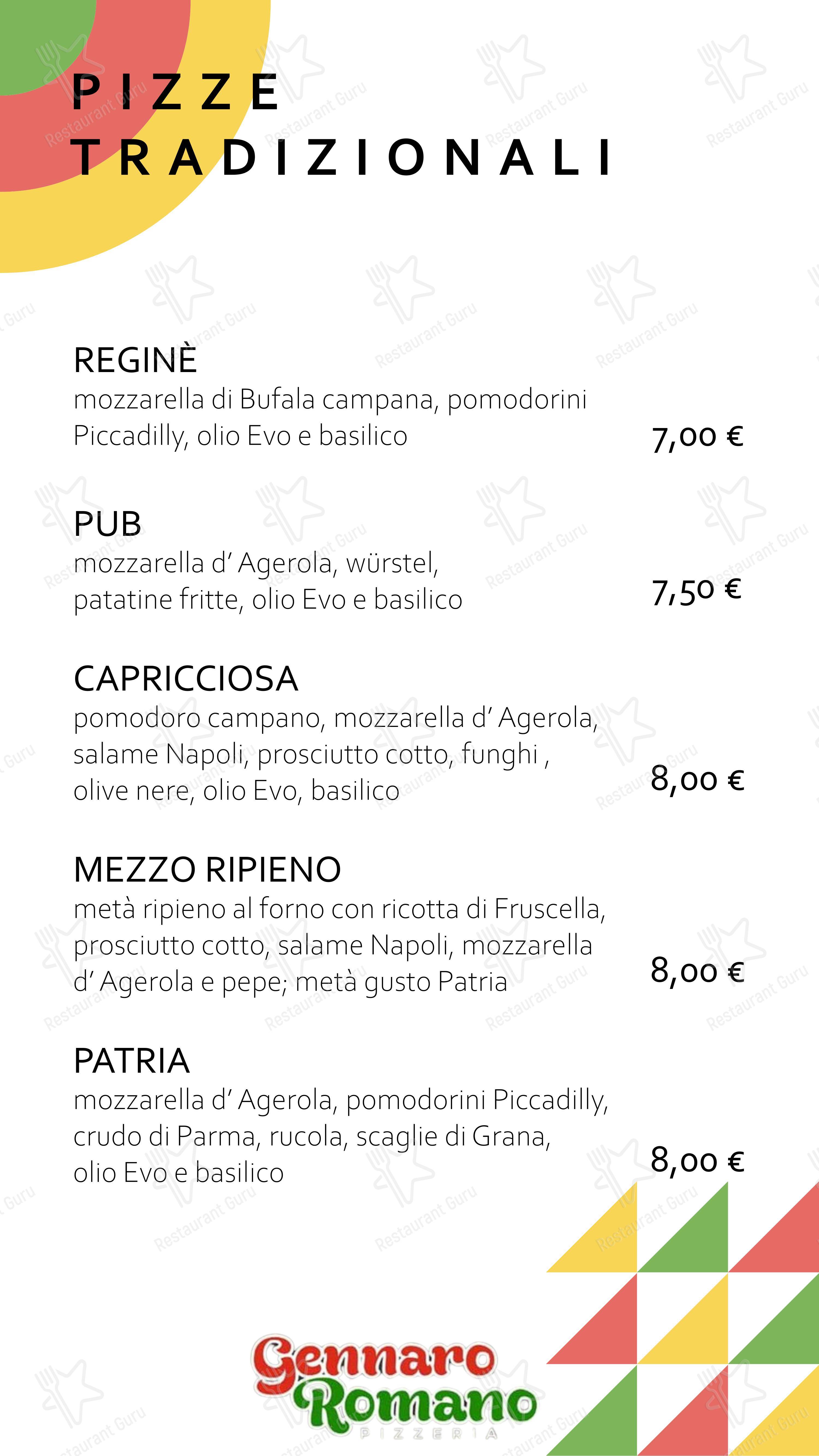 Napule 'e Notte in Pollena Trocchia - Menu bar