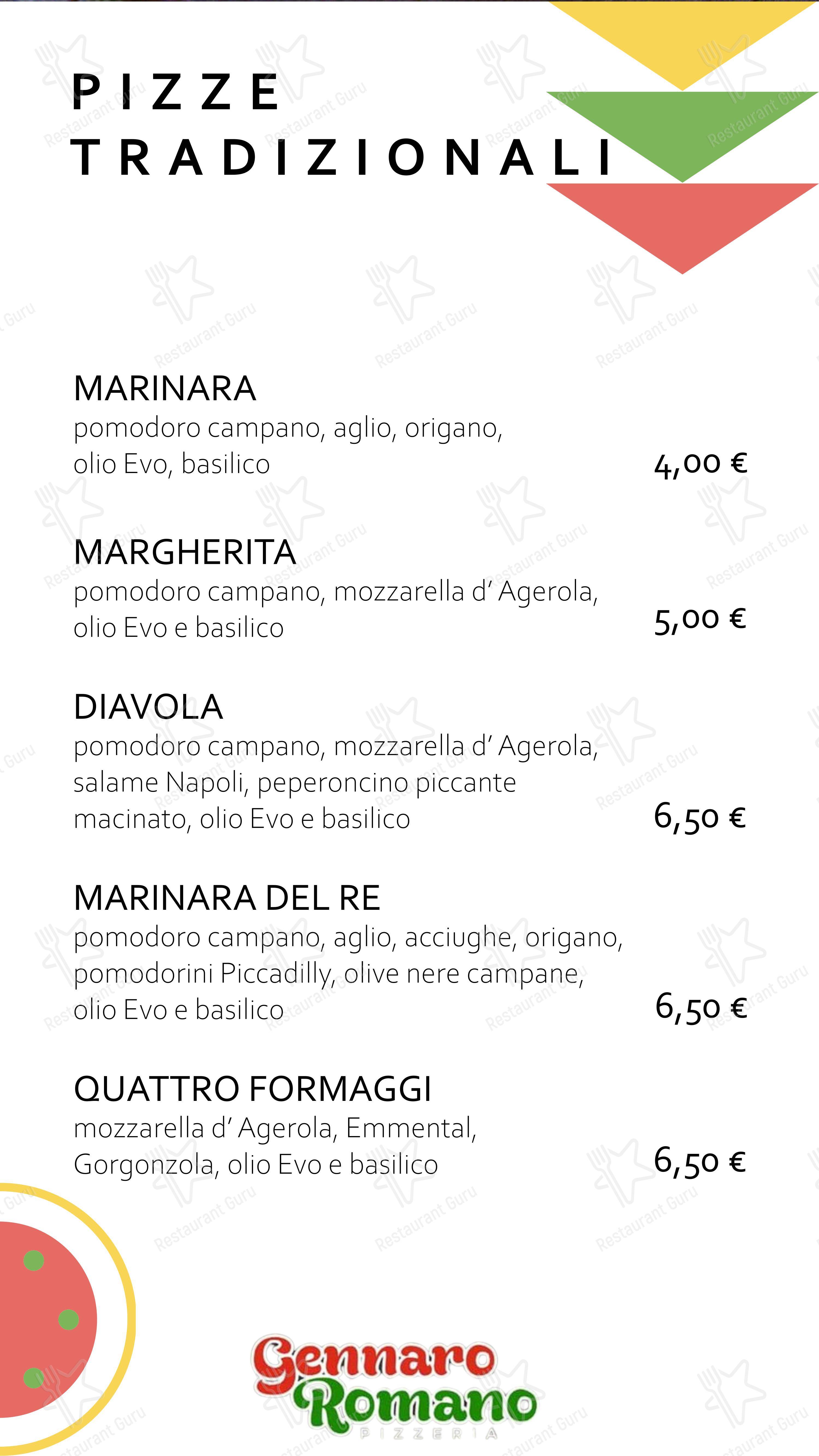 Napule 'e Notte in Pollena Trocchia - Menu bar