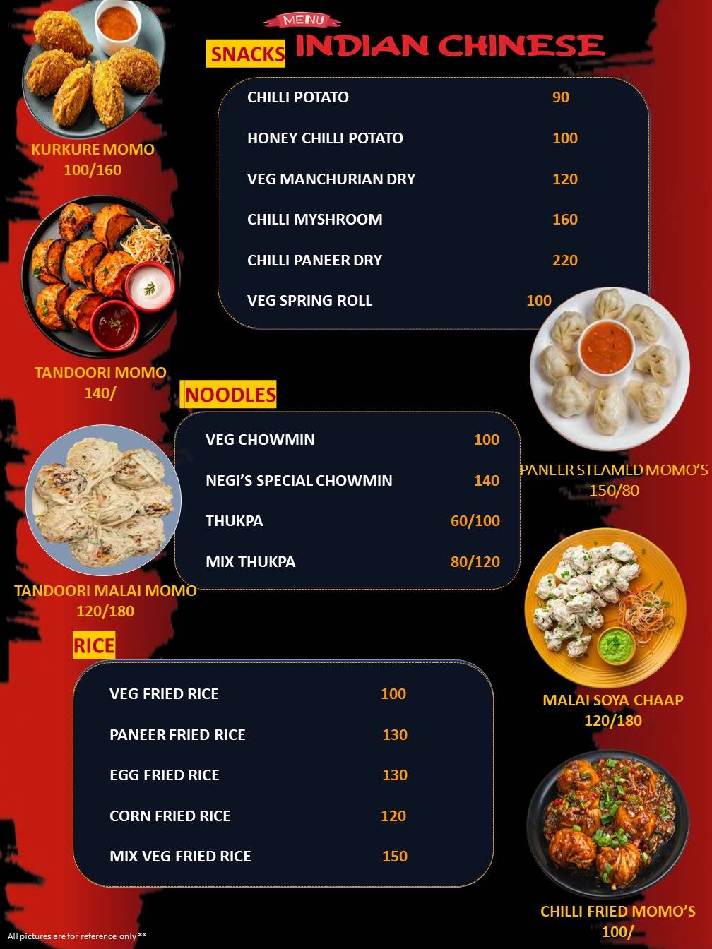 Negi's Kitchen menu
