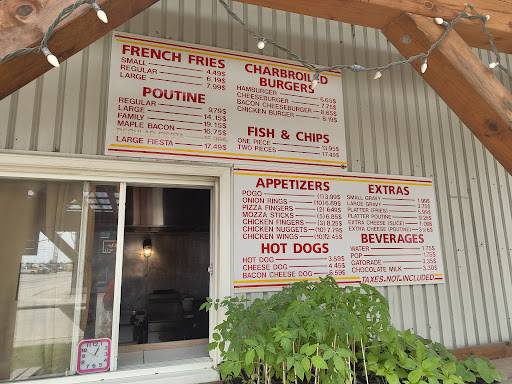 Menu de Nicky's Chip Stand
