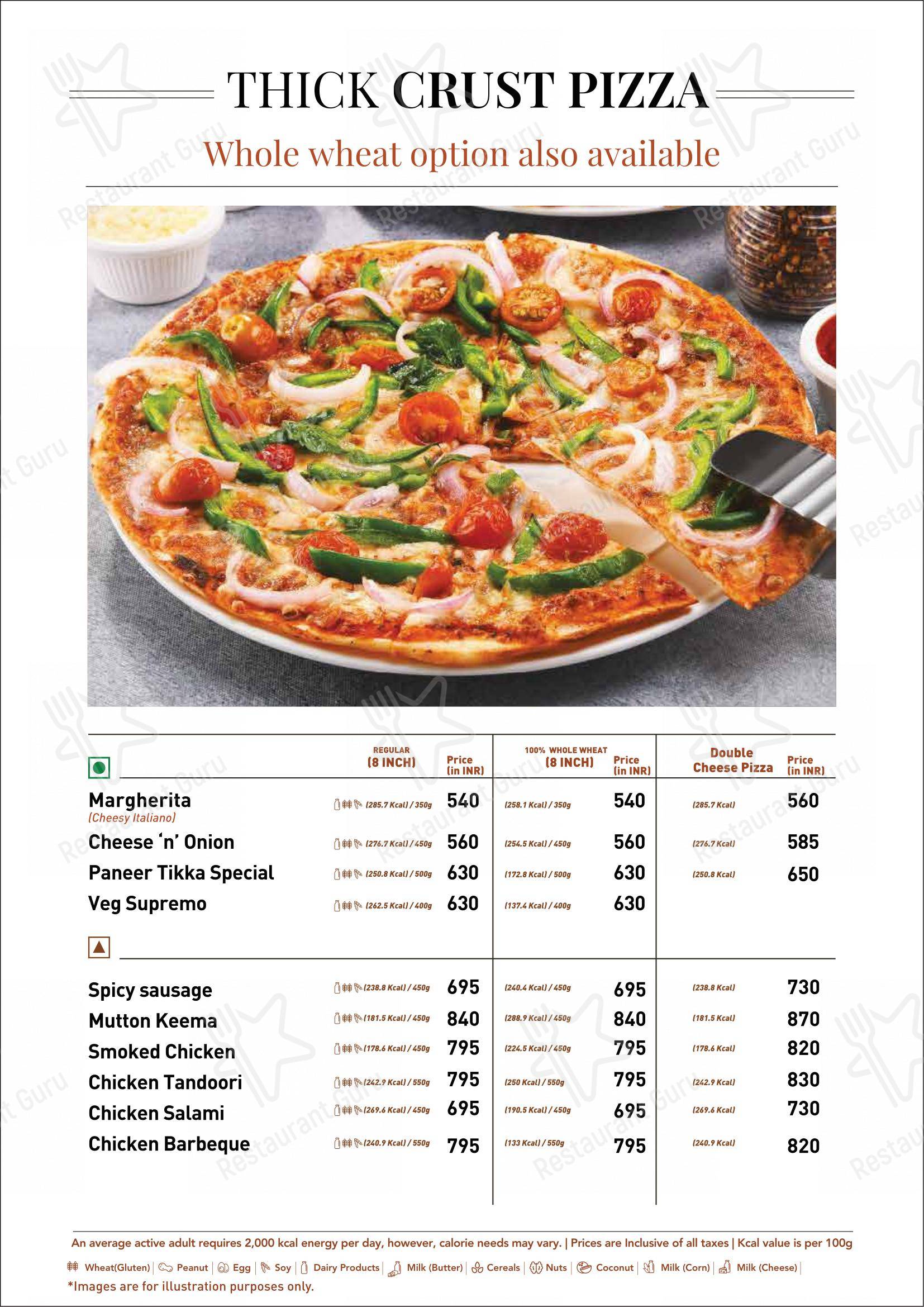 Nik Bakers Sun View in Ayali Kalan - Menu bar