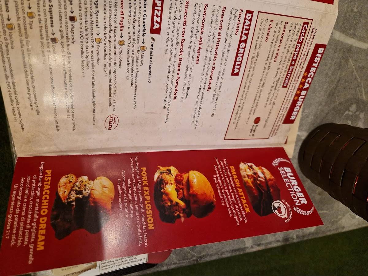 Menu di Noolas 