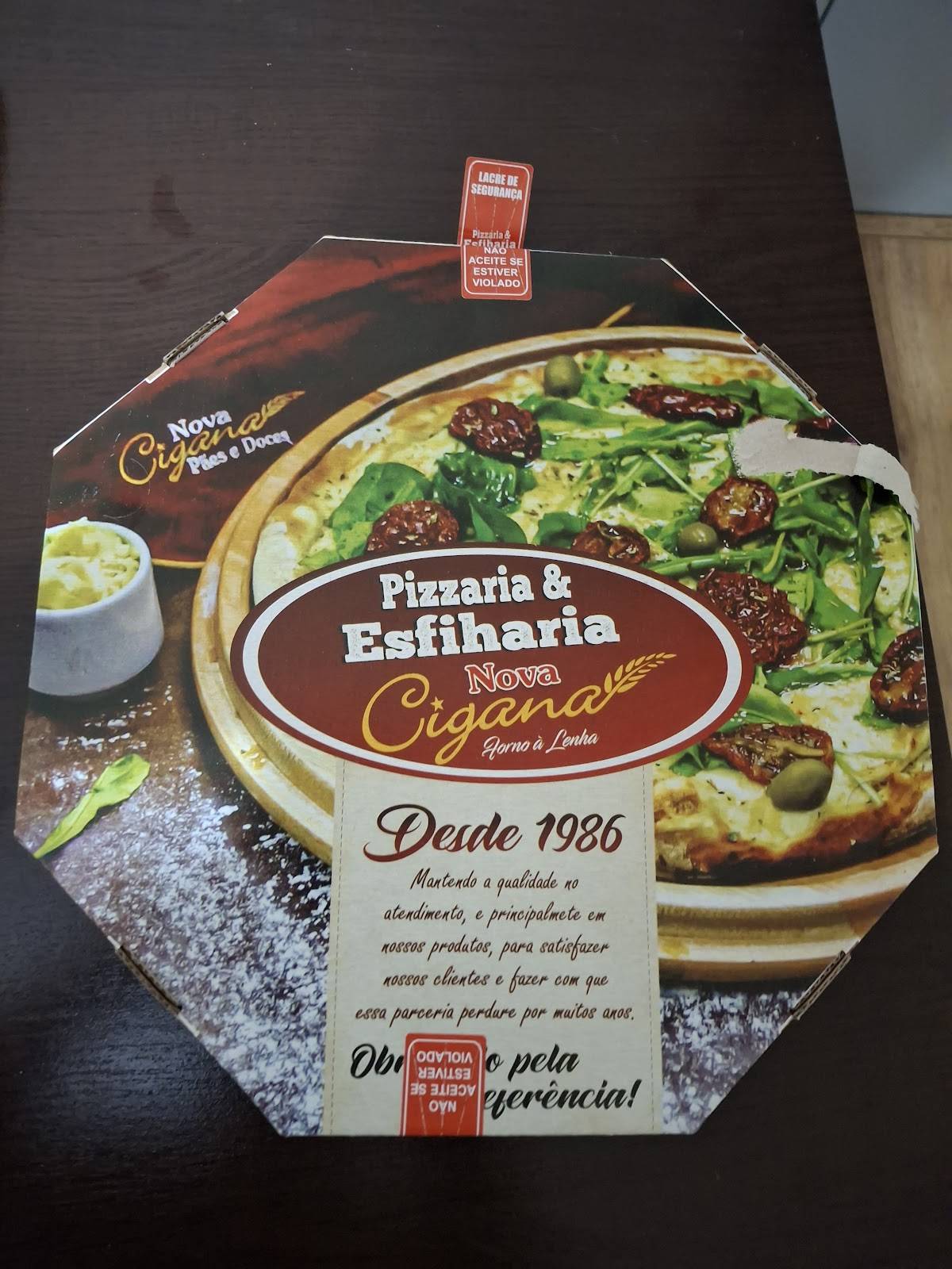 Nova Cigana - Padaria e Pizzaria cardápio