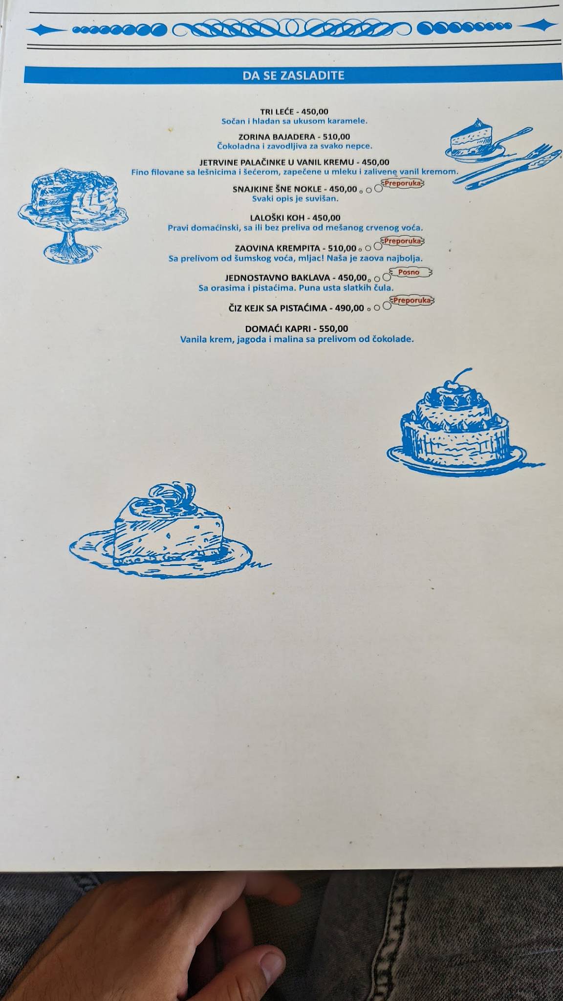Menu de Piknik