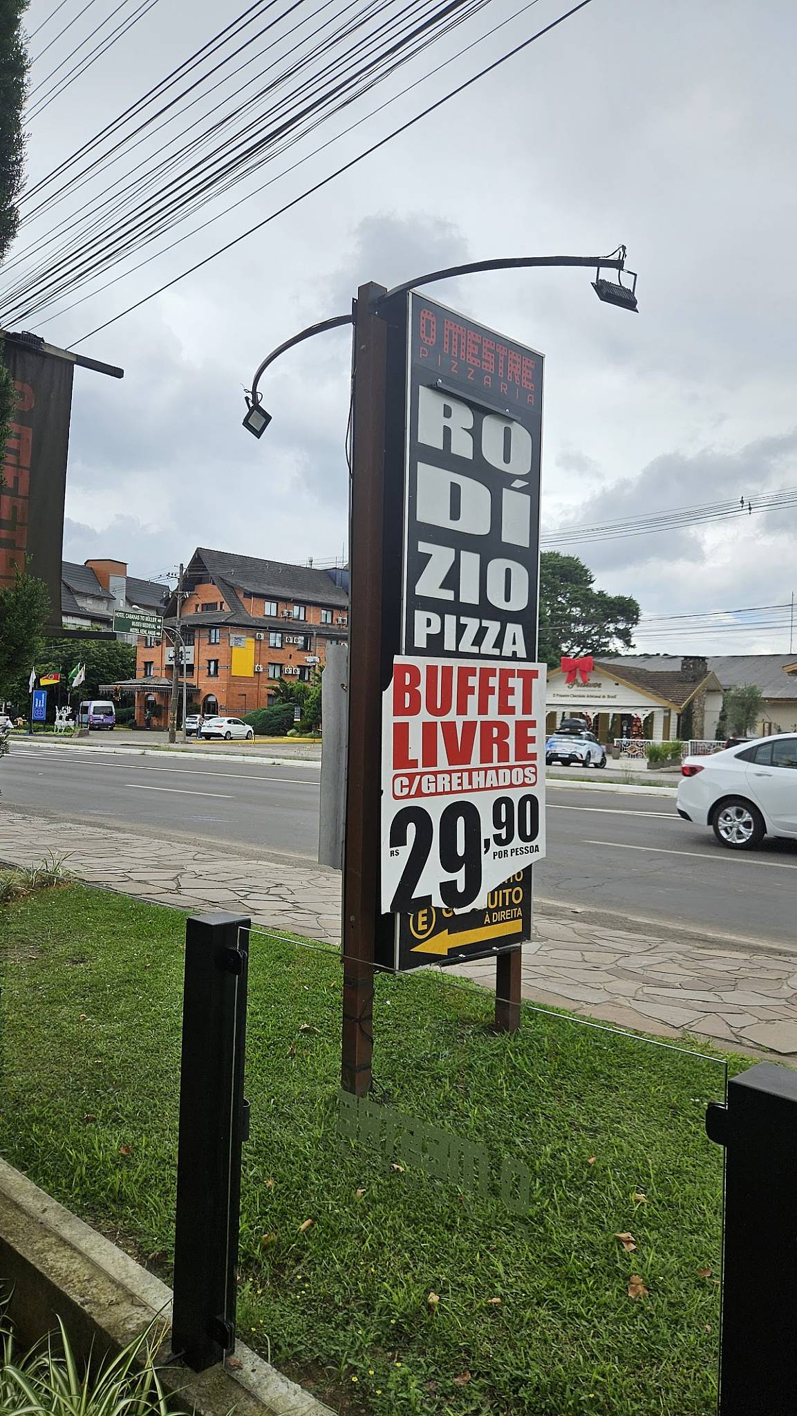O Mestre Pizzaria cardápio