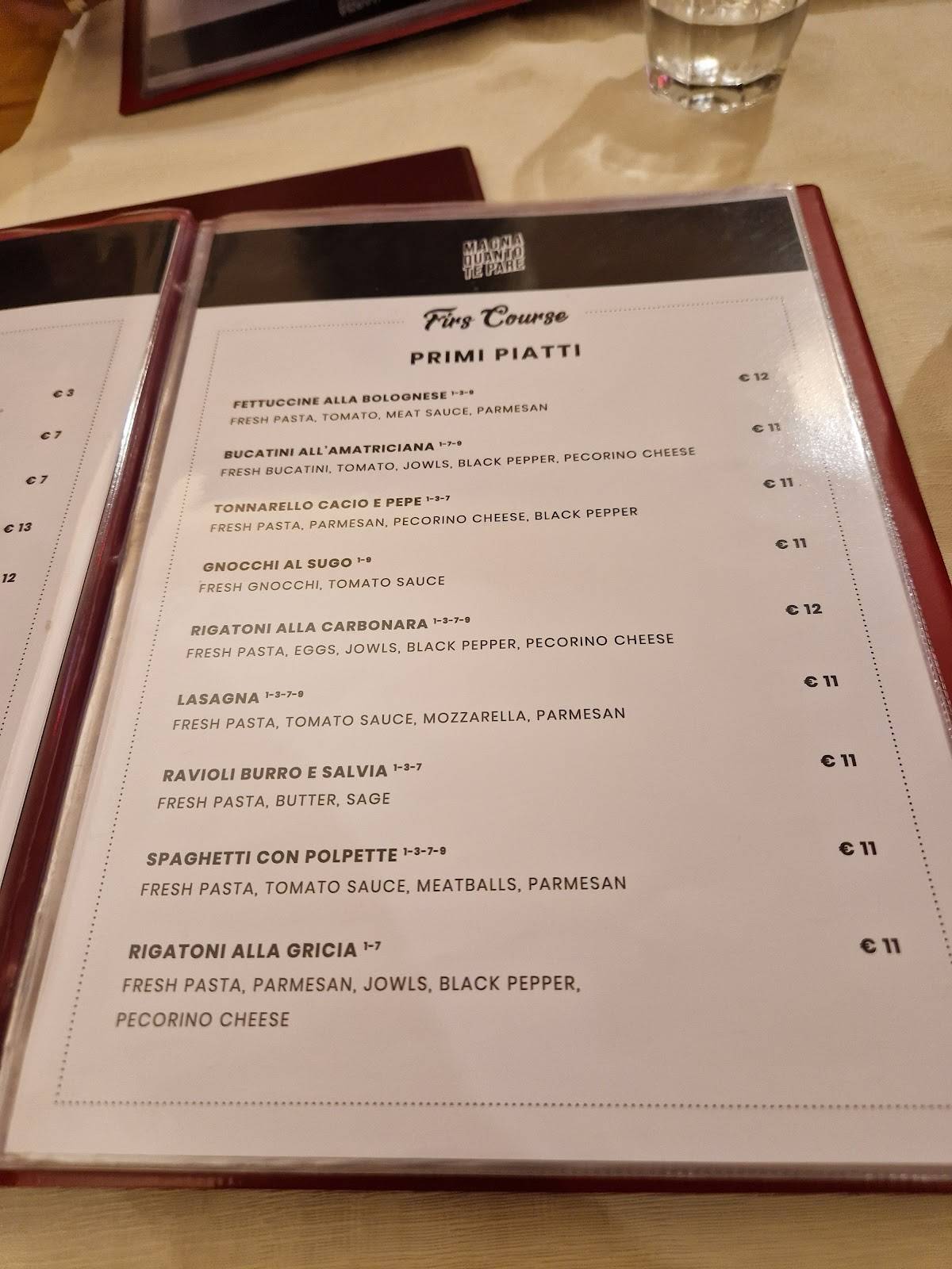 Menu di Opera 