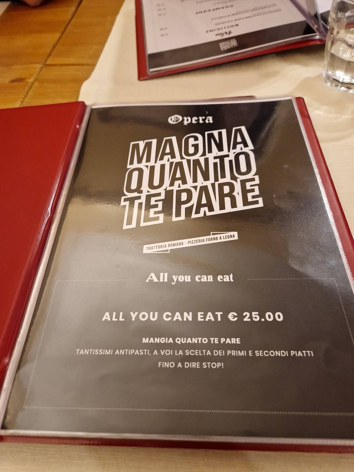 Menu di Opera 