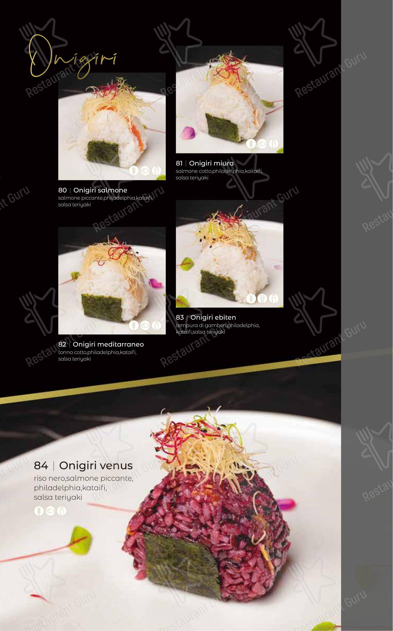 Oya Sushi Rovigo in Rovigo - Menu