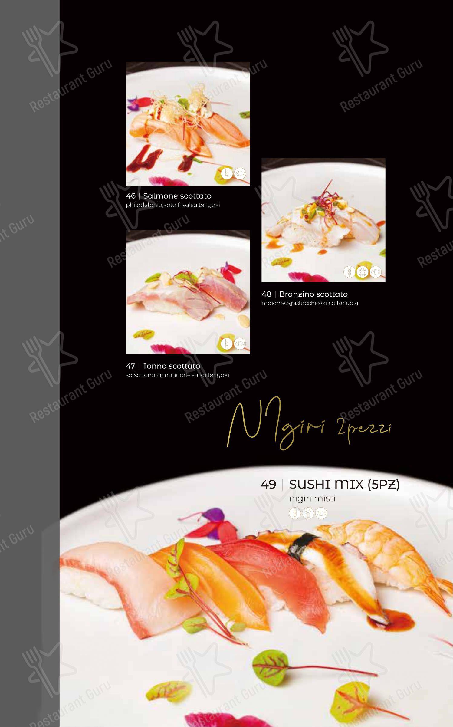 Menu per Oya Sushi Rovigo ristorante