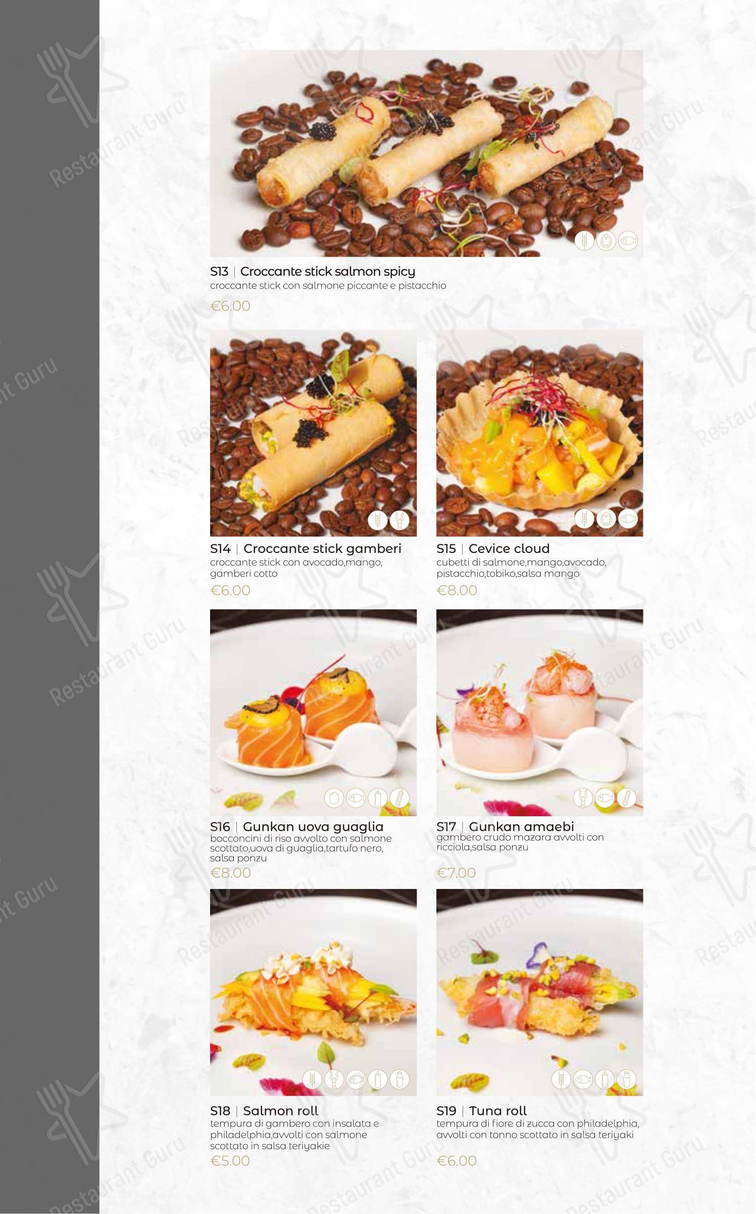Menu bar per Oya Sushi Rovigo in Rovigo
