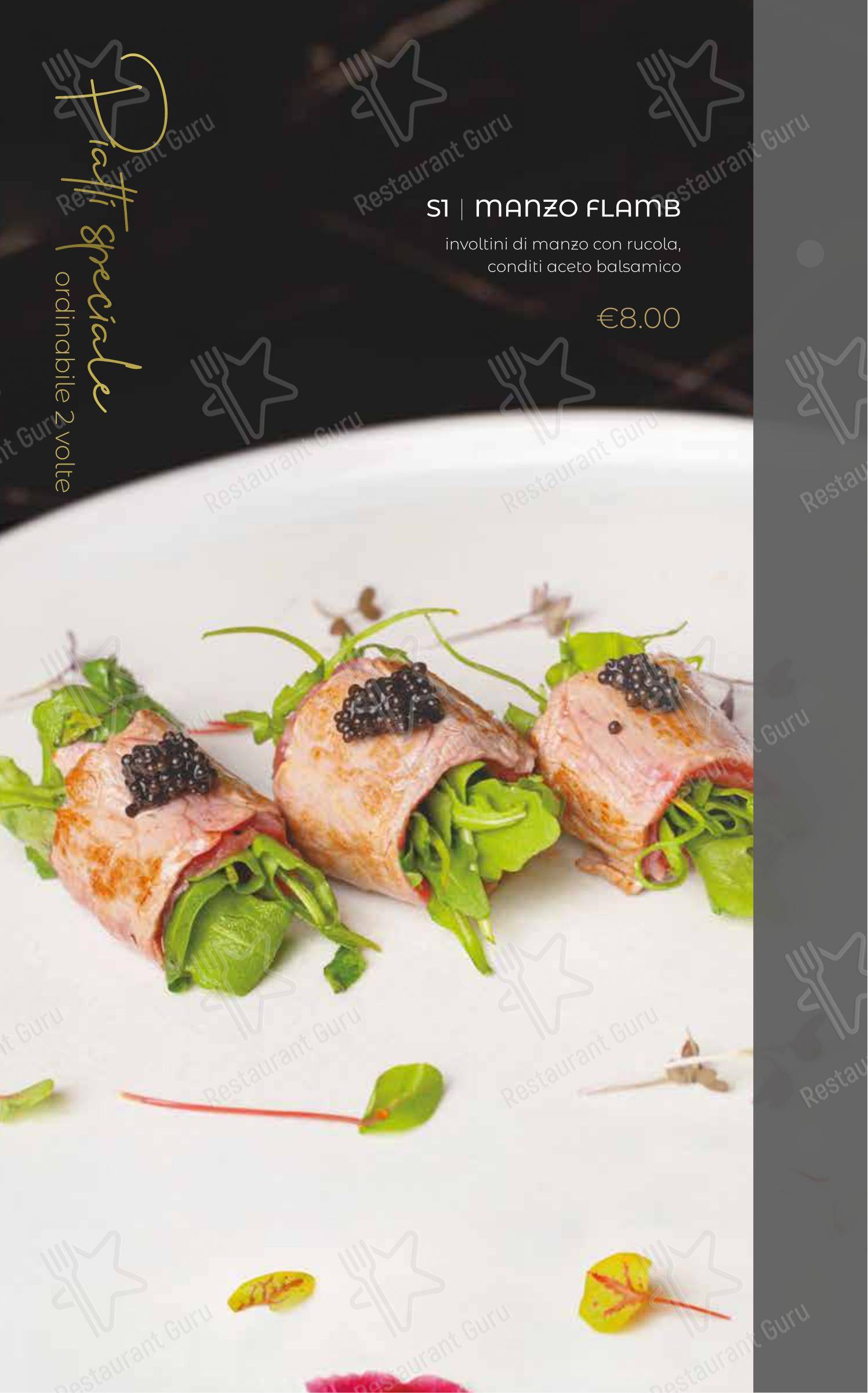 Oya Sushi Rovigo in Rovigo - Menu bar