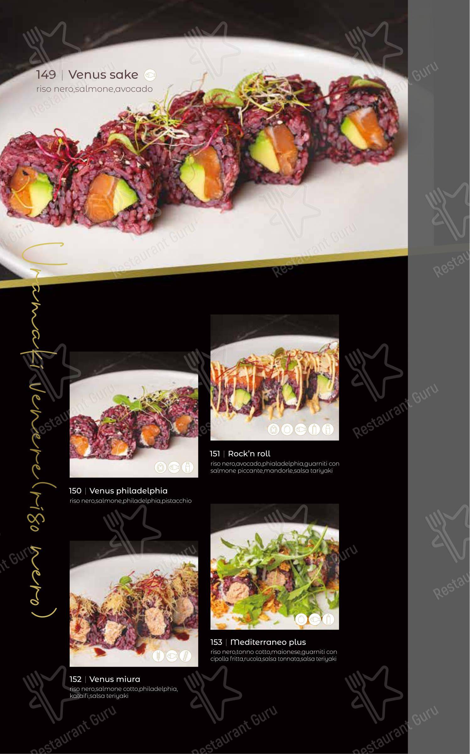 Menu per Oya Sushi Rovigo ristorante