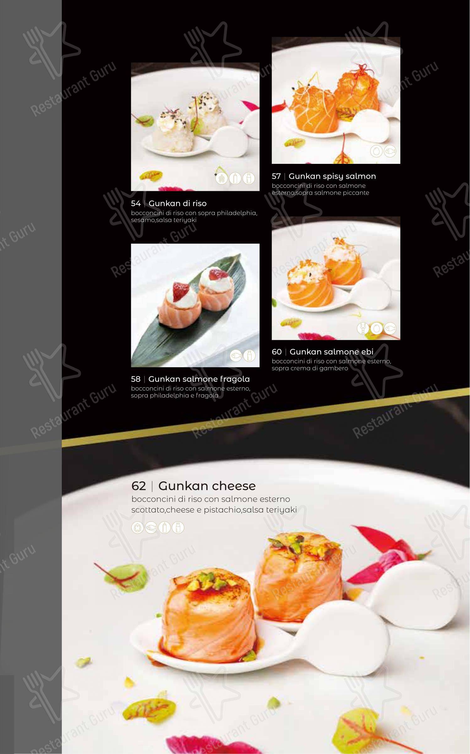 Menu per Oya Sushi Rovigo ristorante