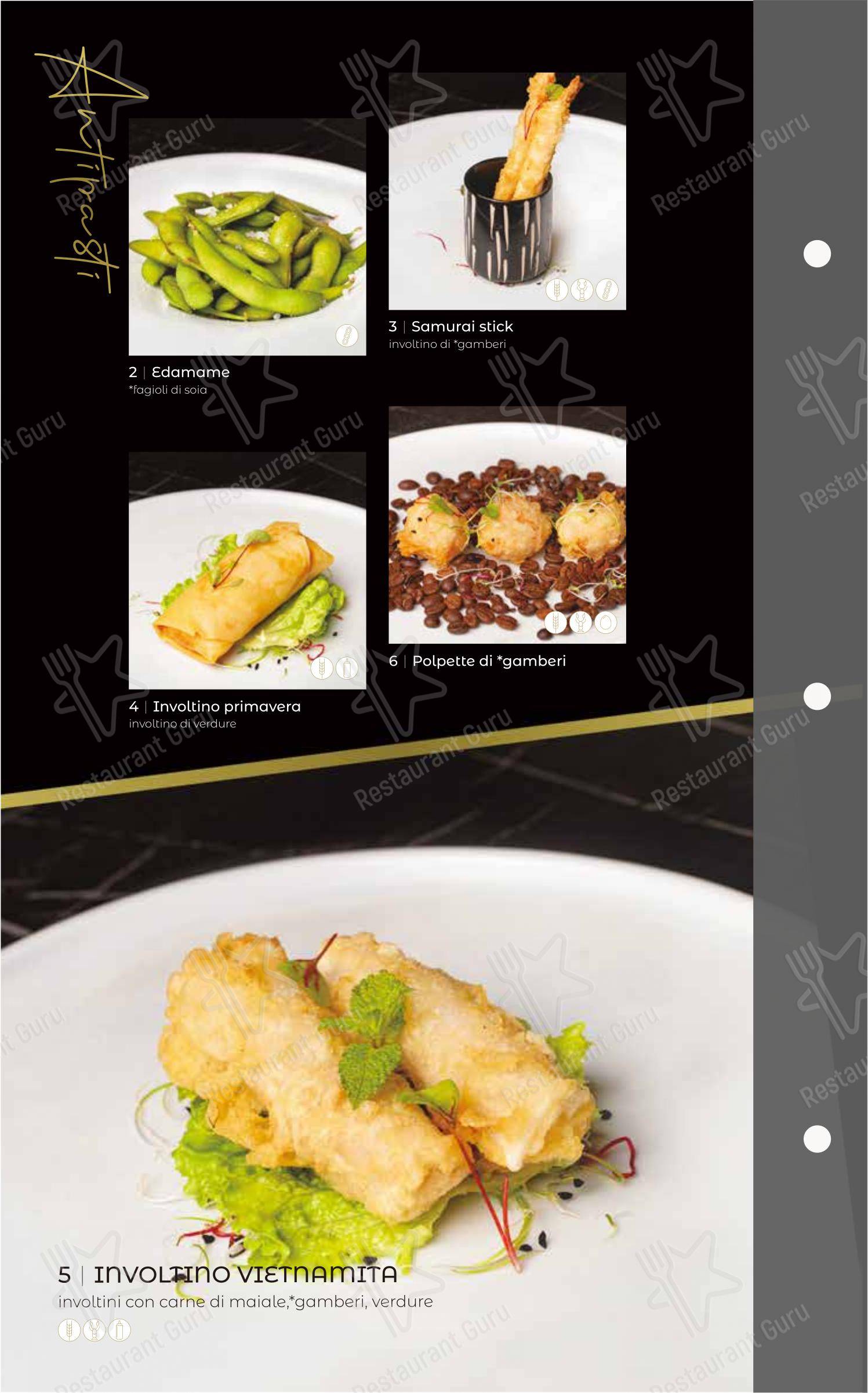 Menu per Oya Sushi Rovigo ristorante