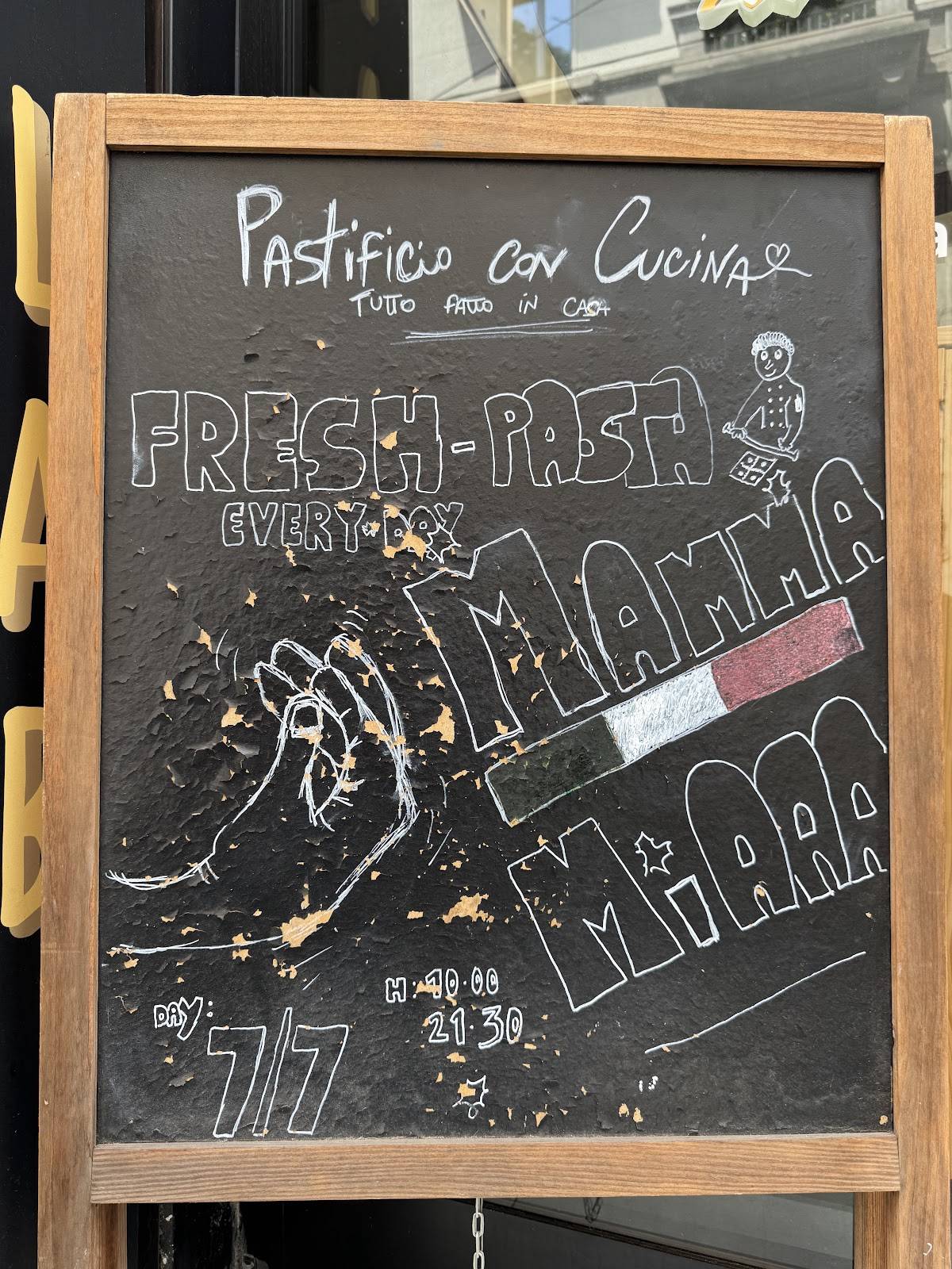 Menu di PLIN Pastificio con Cucina 