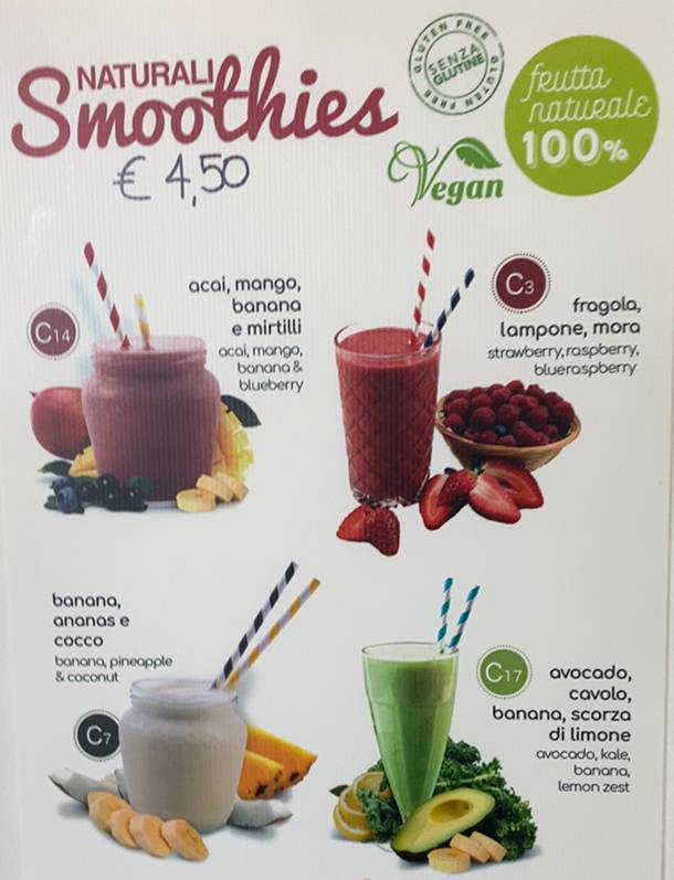 Menu di Pacha 