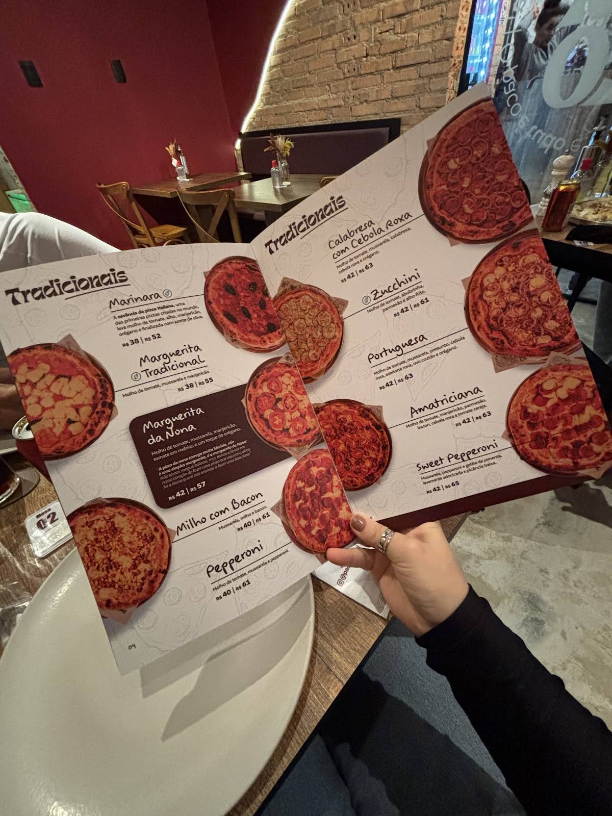 Paco Pizza cardápio