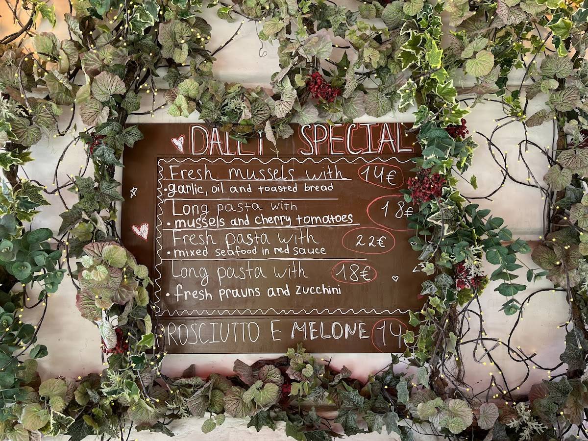 Menu di Pancia Felice San Pietro 