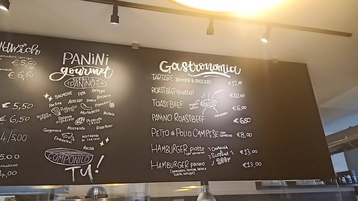 Menu di Panéra 