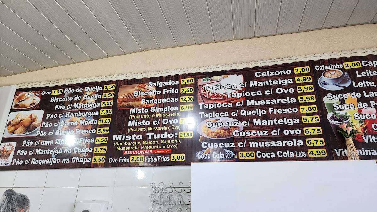 Panificadora Ki-Pão cardápio