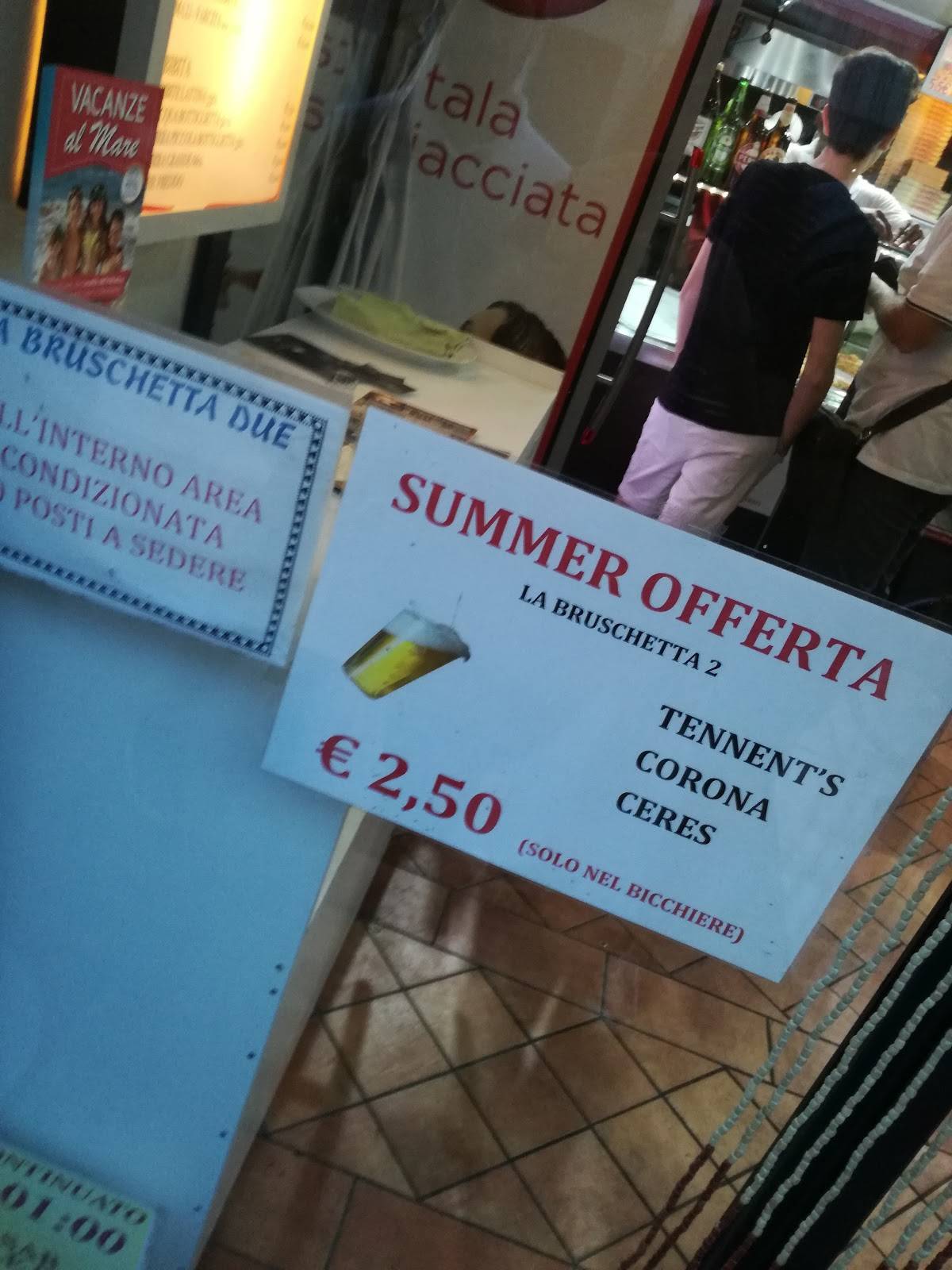 Menu di La Bruschetta 