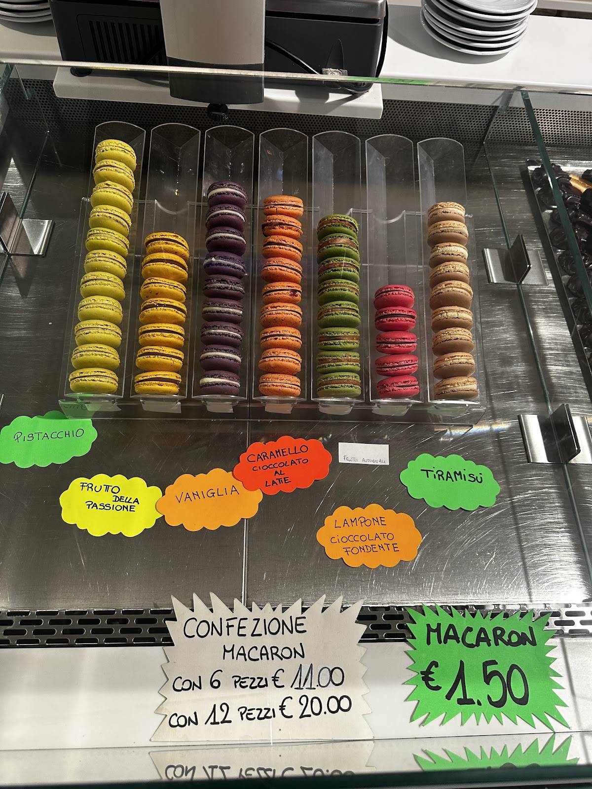 Menu di Pasticceria dalla Bona 