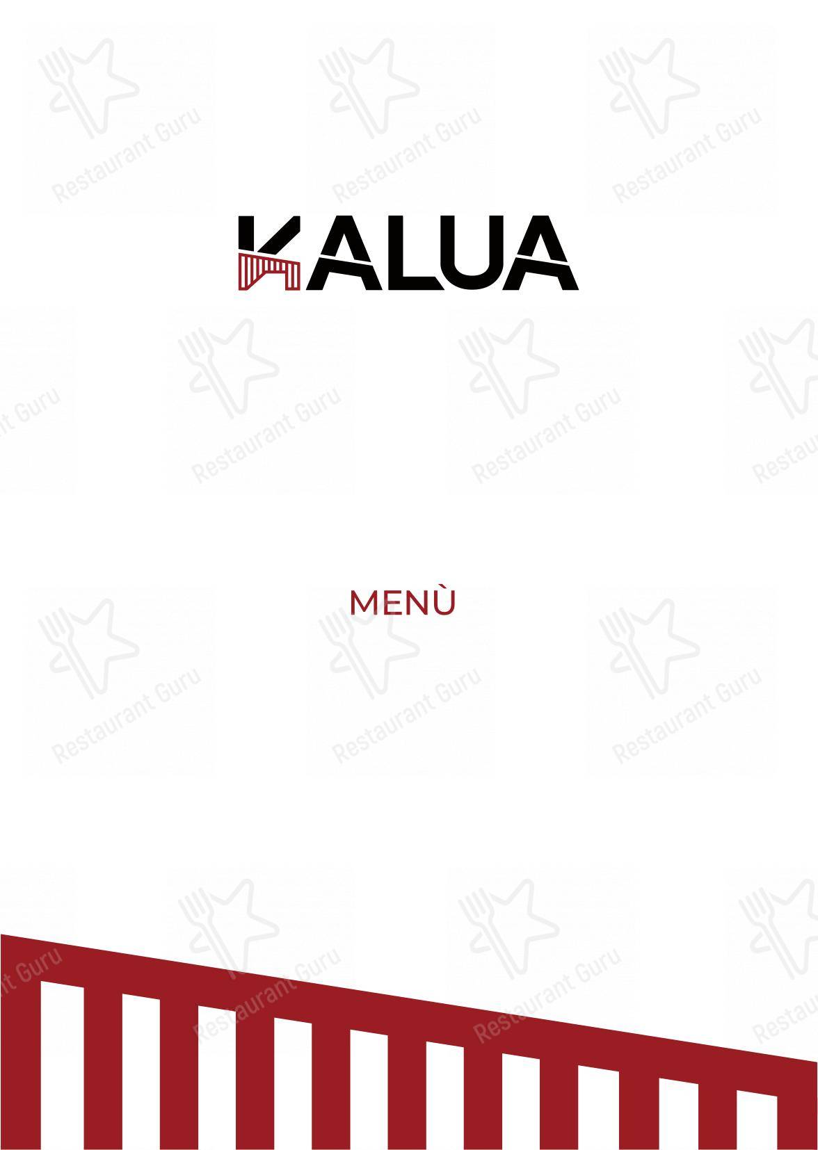 Pasticceria KALUA in Pontedera - Menu