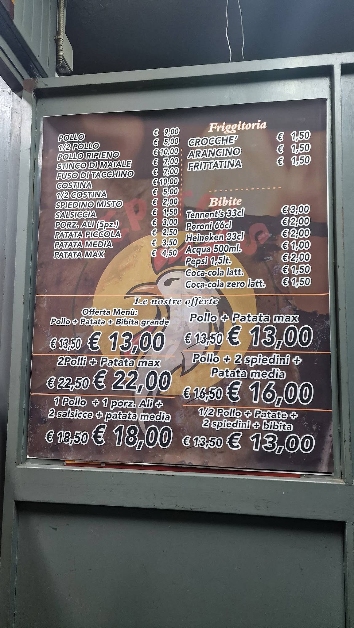 Menu di Pepito's 