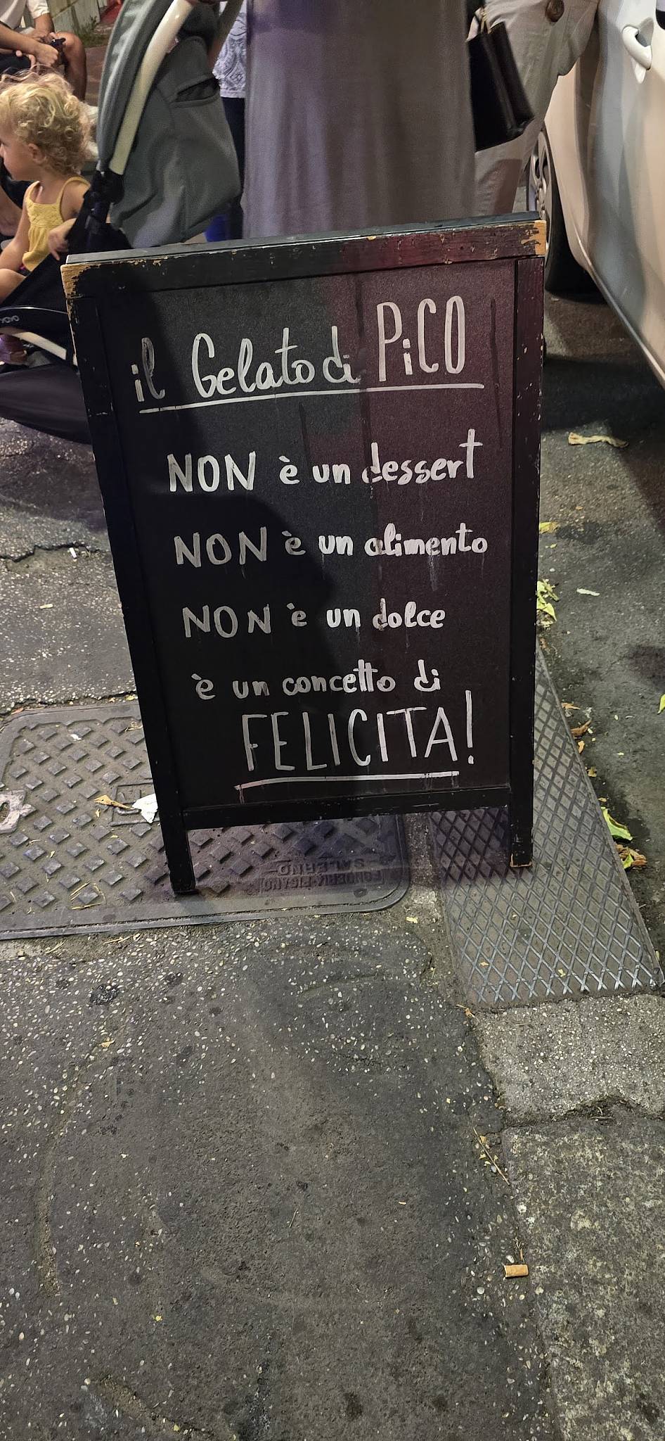Menu di Pico Gelato - Piazza Bologna 