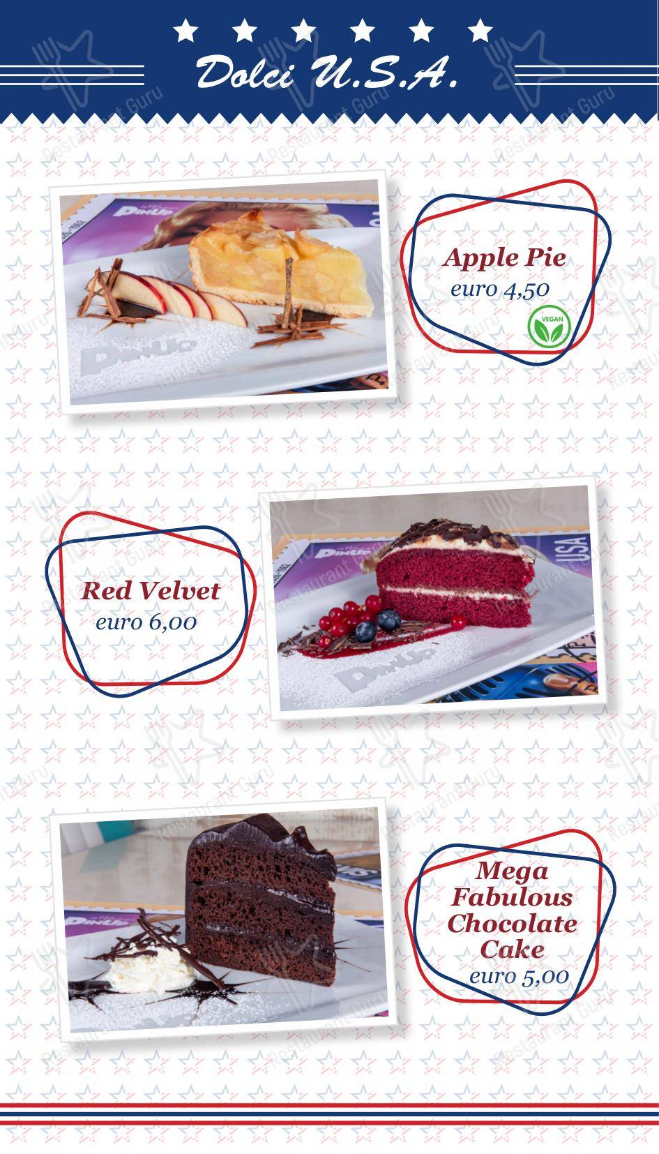 Menu di PinUp Pub - 菜单