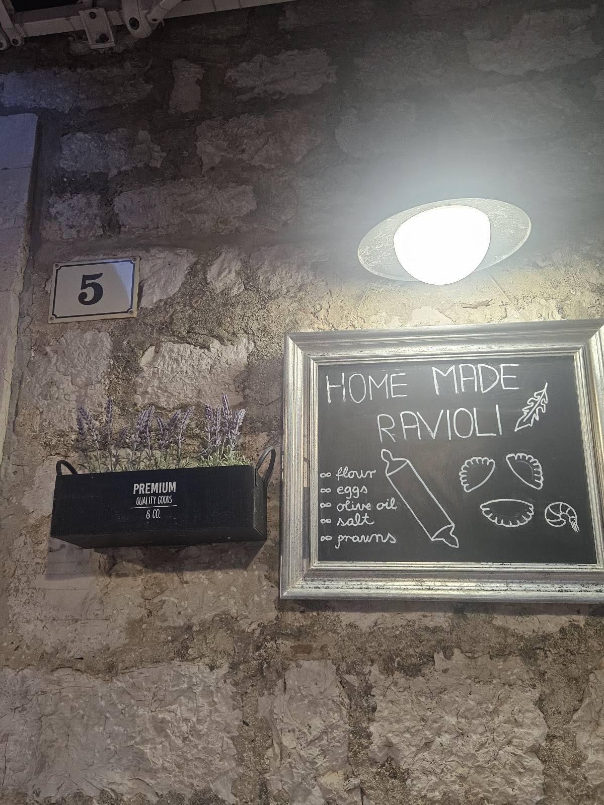Menu di Pinetta 