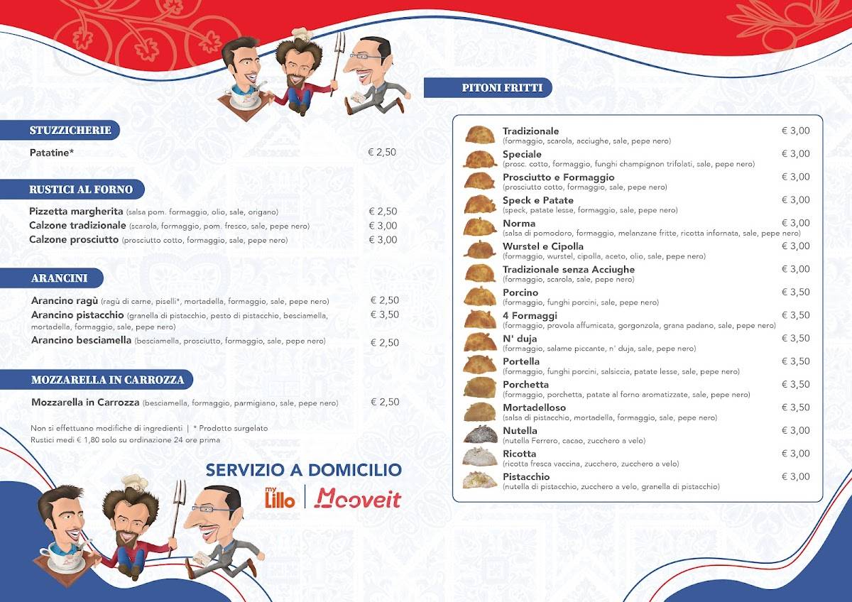 Menu di Pitoneria Portella Sant’Agata (Affiliato) 