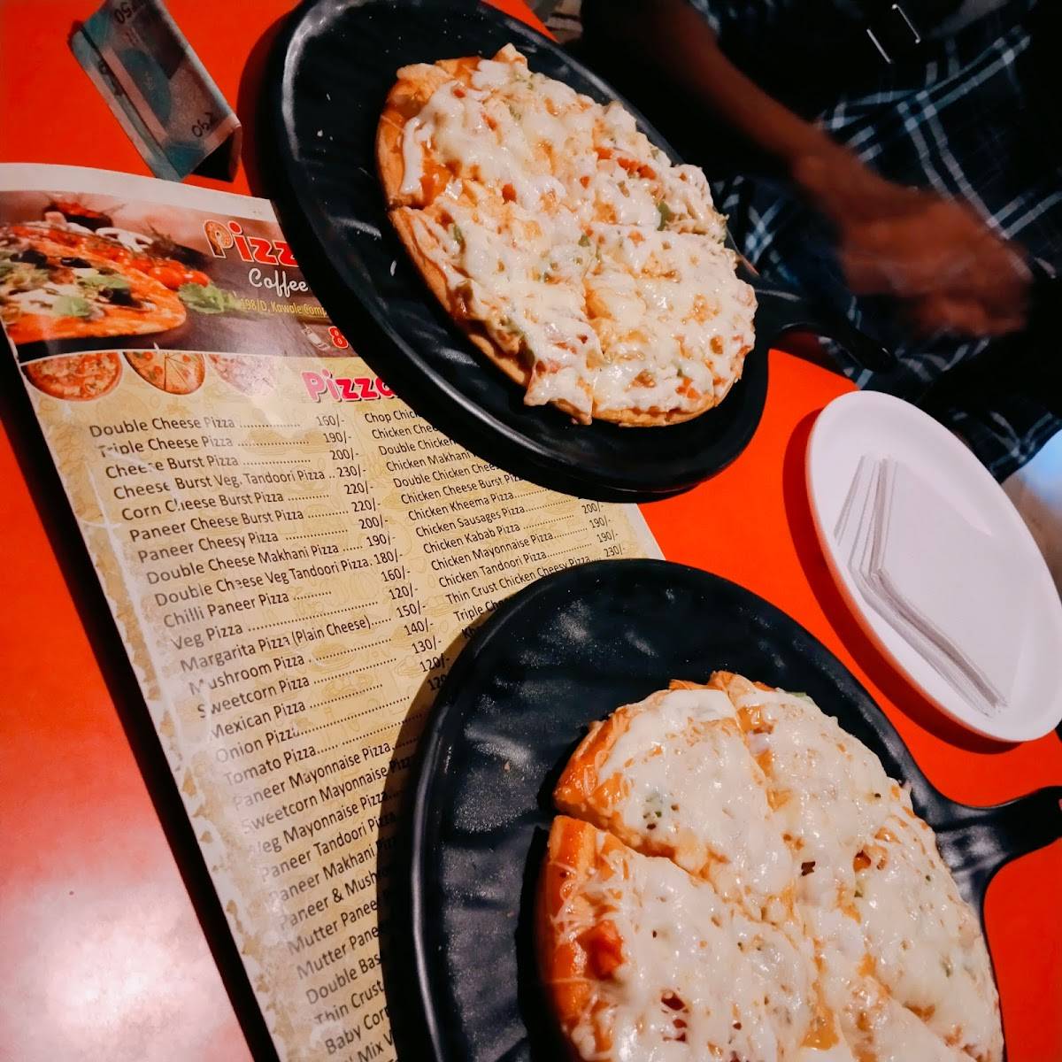 Pizza Corner menu