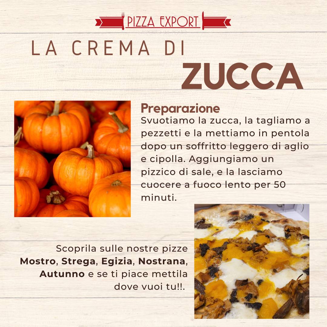 Menu di Pizza Export di Andrea Breda 