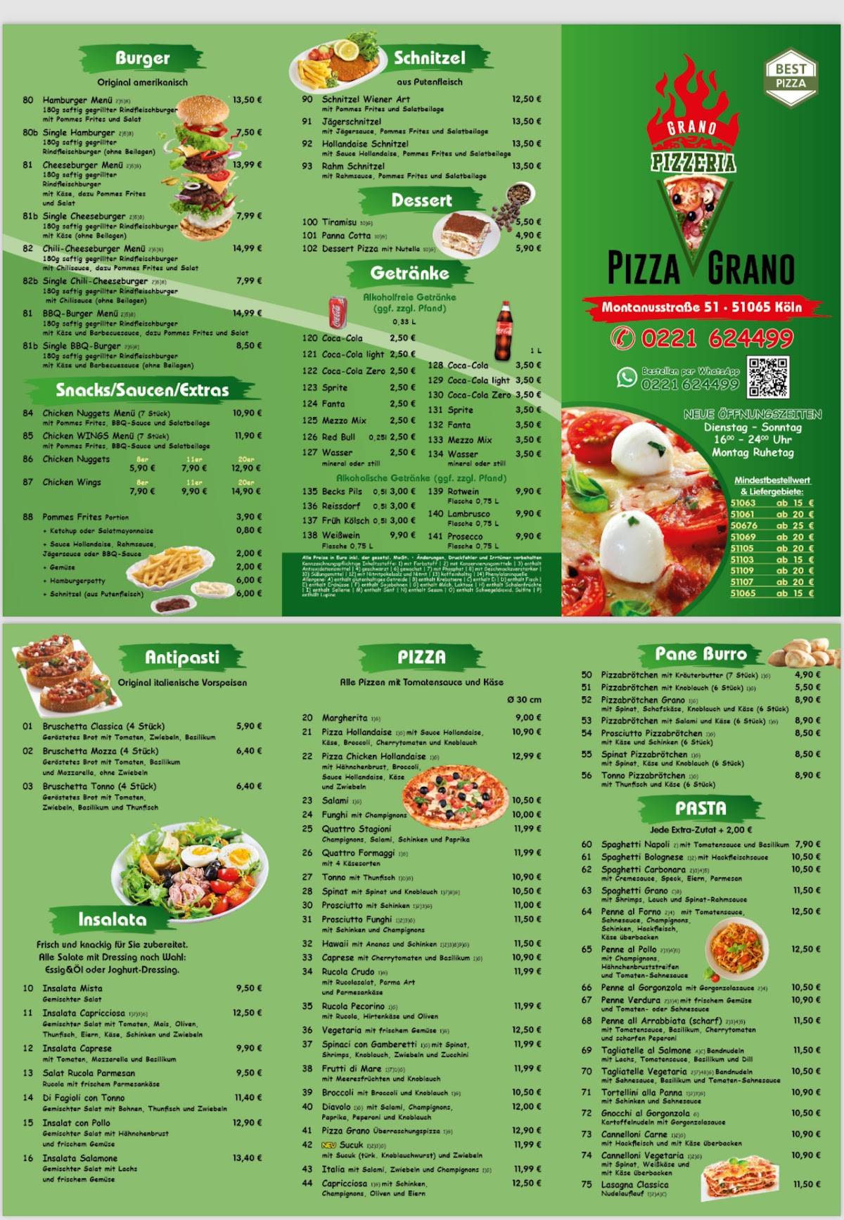 in grano pizza & bakery
