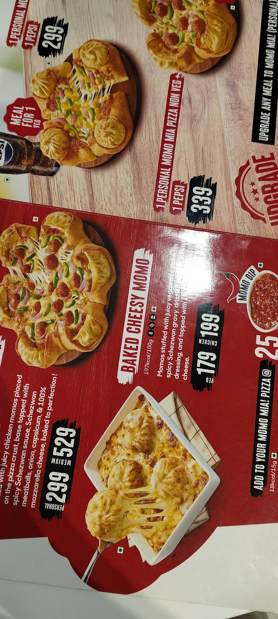 Pizza Hut Vijayanagara, Mysore menu